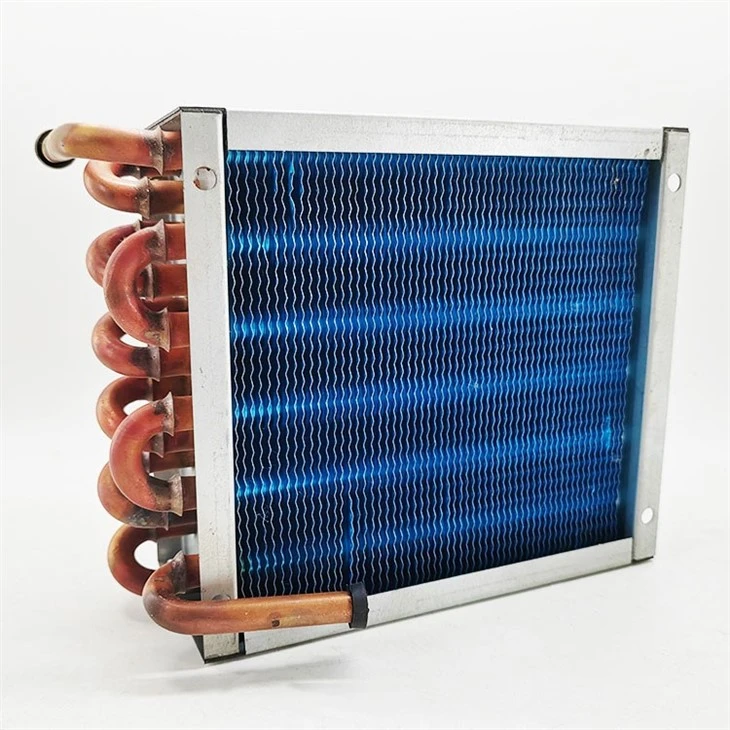Copper Tube With Aluminum Fins Condenser Coils